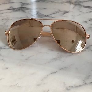 Rose gold sunnies